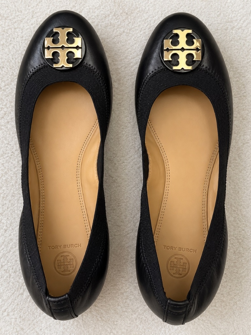 Tory Burch Black Ballet Flats – Size 8.5 – Brand New